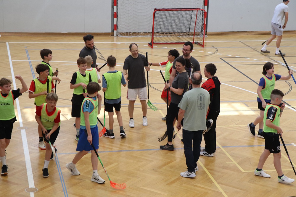 Floorball-Match in der TaBe 🏑🏆