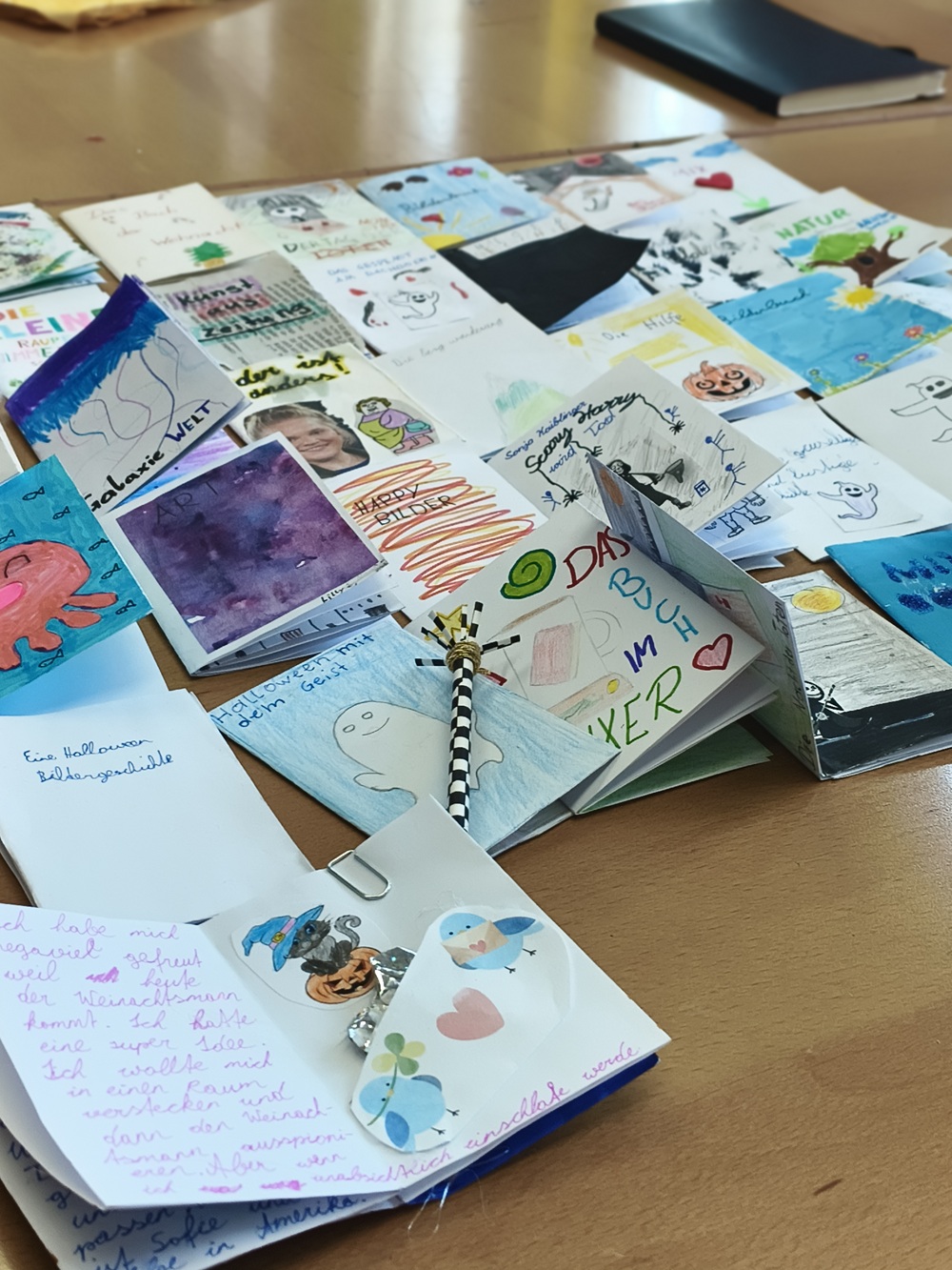 ✍️✏️ Mini-Book-Projekt nach der Lesung mit Sonja Kaiblinger 📚