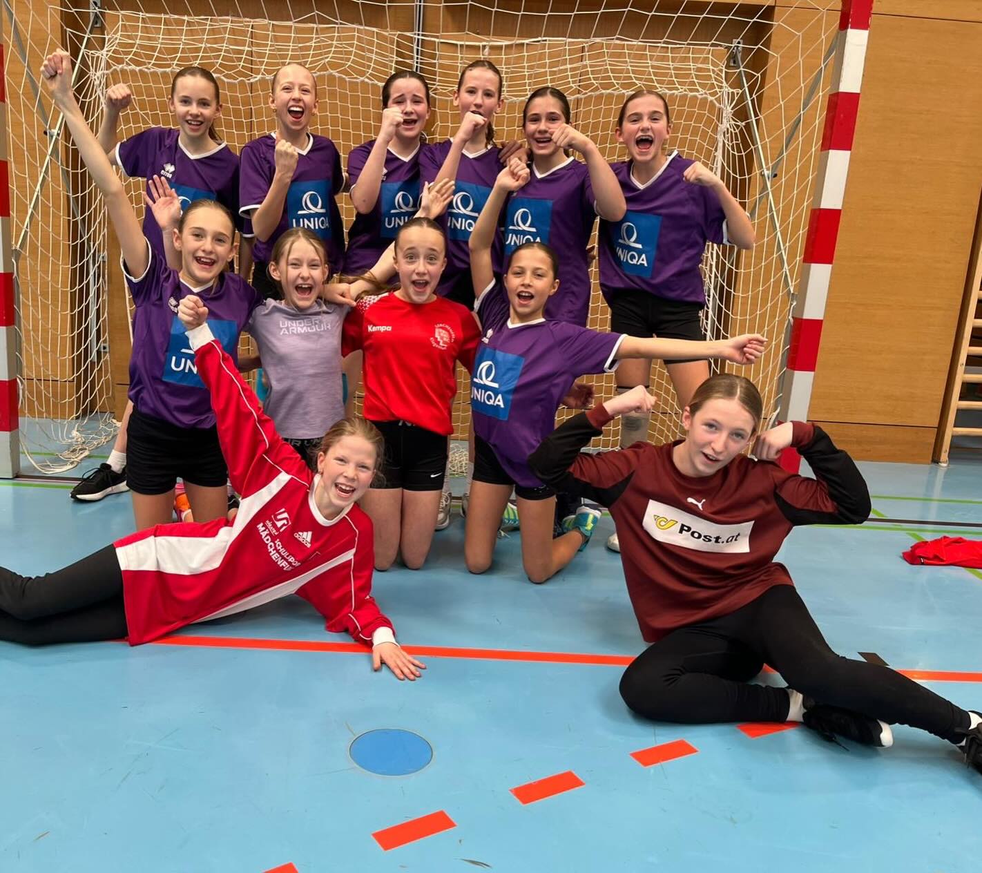Junior Handball Schulcup: BG/BRG Lerchenfeld schreibt Erfolgsgeschichte 🏐🤾🤾‍♀️🤾‍♂️🏆