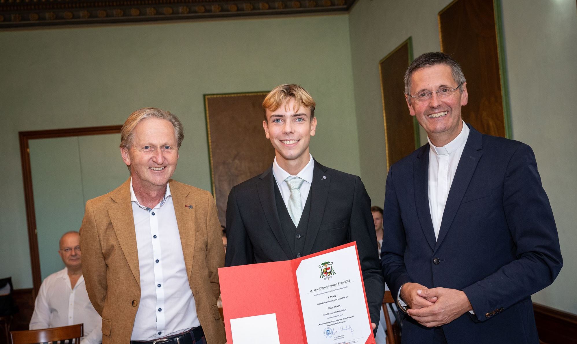 Elias Horst gewinnt Dr. Olaf Colerus-Geldern-Preis 🎉